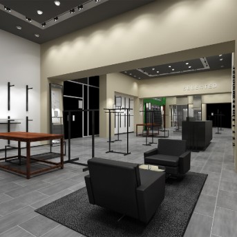 綾致時裝深圳專賣店設(shè)計