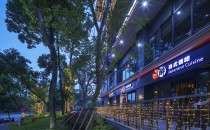 餐廳門(mén)頭裝飾