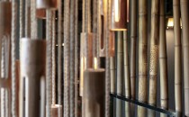 餐廳竹制屏風(fēng)