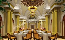 餐廳中式宴會廳室內(nèi)設計