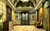 餐廳門廳室內(nèi)設計