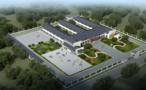 亳州譙城區(qū)公辦養(yǎng)老院-全景效果圖