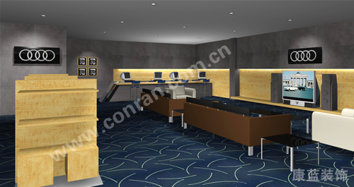 奧迪汽車展廳設(shè)計(jì)（洽談區(qū)）