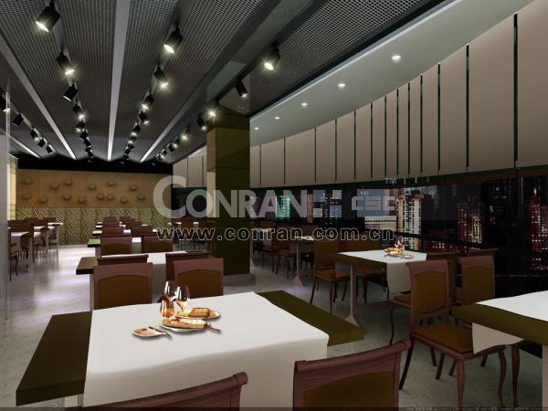 韓式餐廳設計（公共就餐區(qū)局部一）