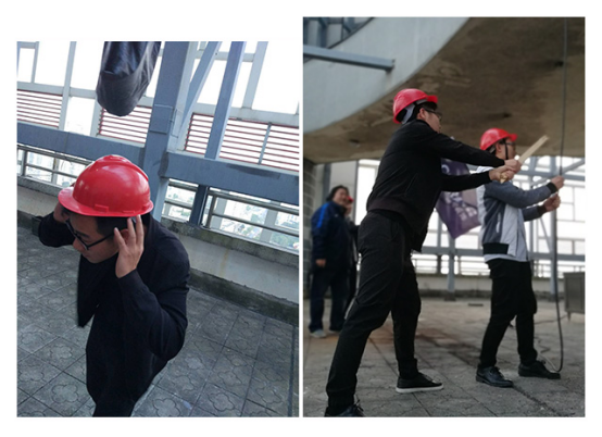 康藍(lán)裝飾2018年度消防演練