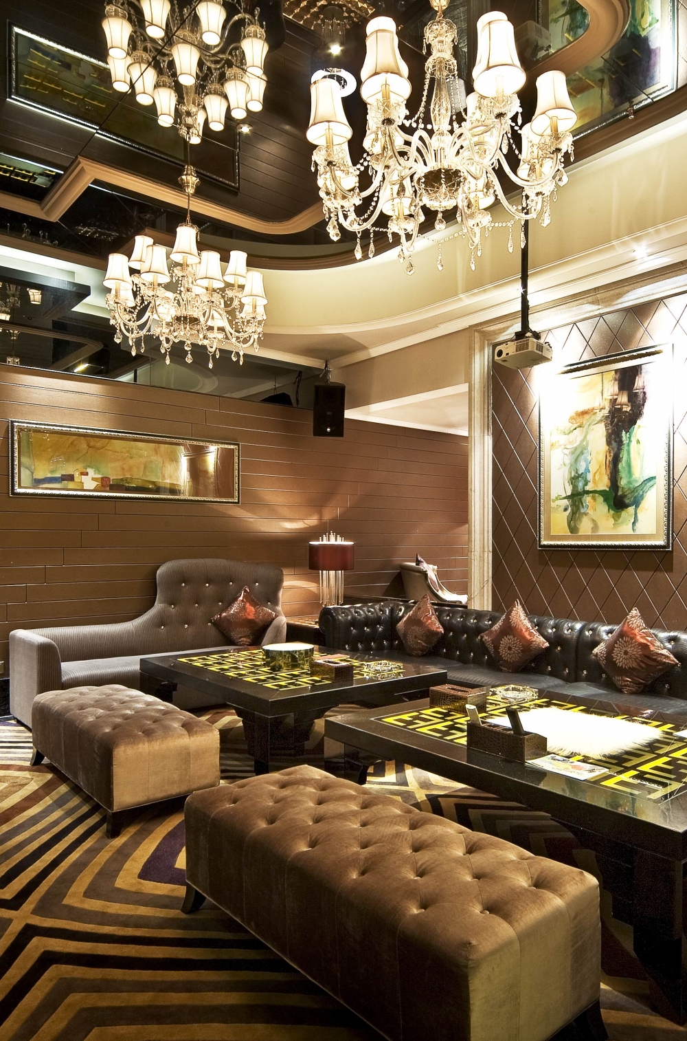 會所裝飾施工細節(jié)實景照