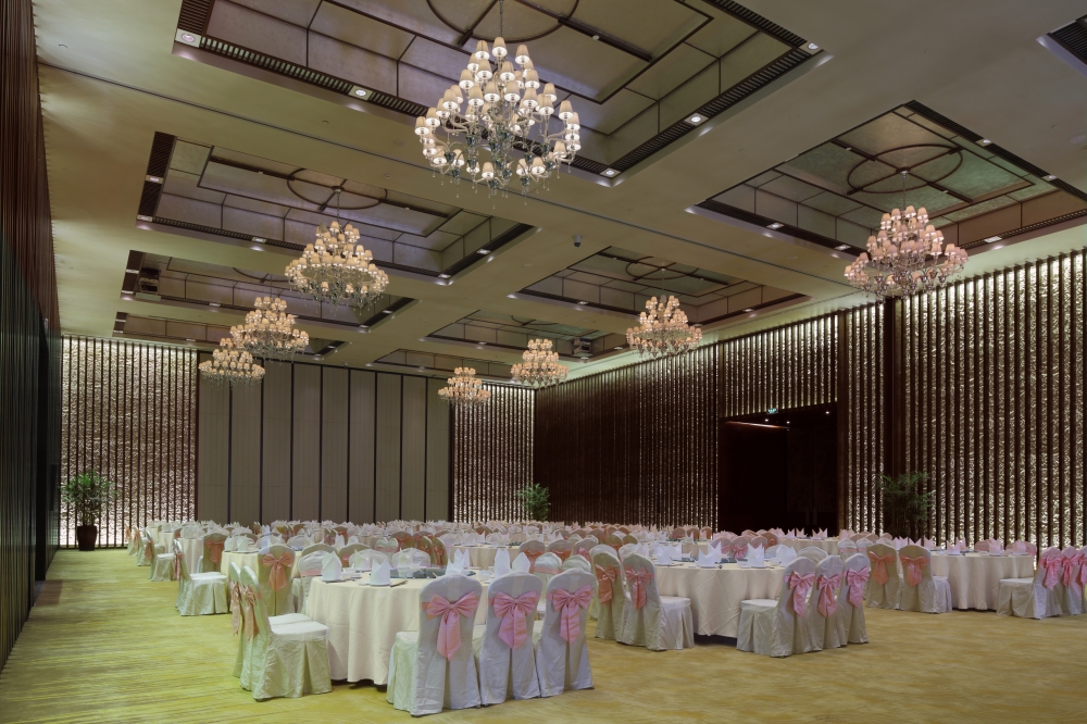 酒店宴會(huì)廳裝飾裝修實(shí)景照