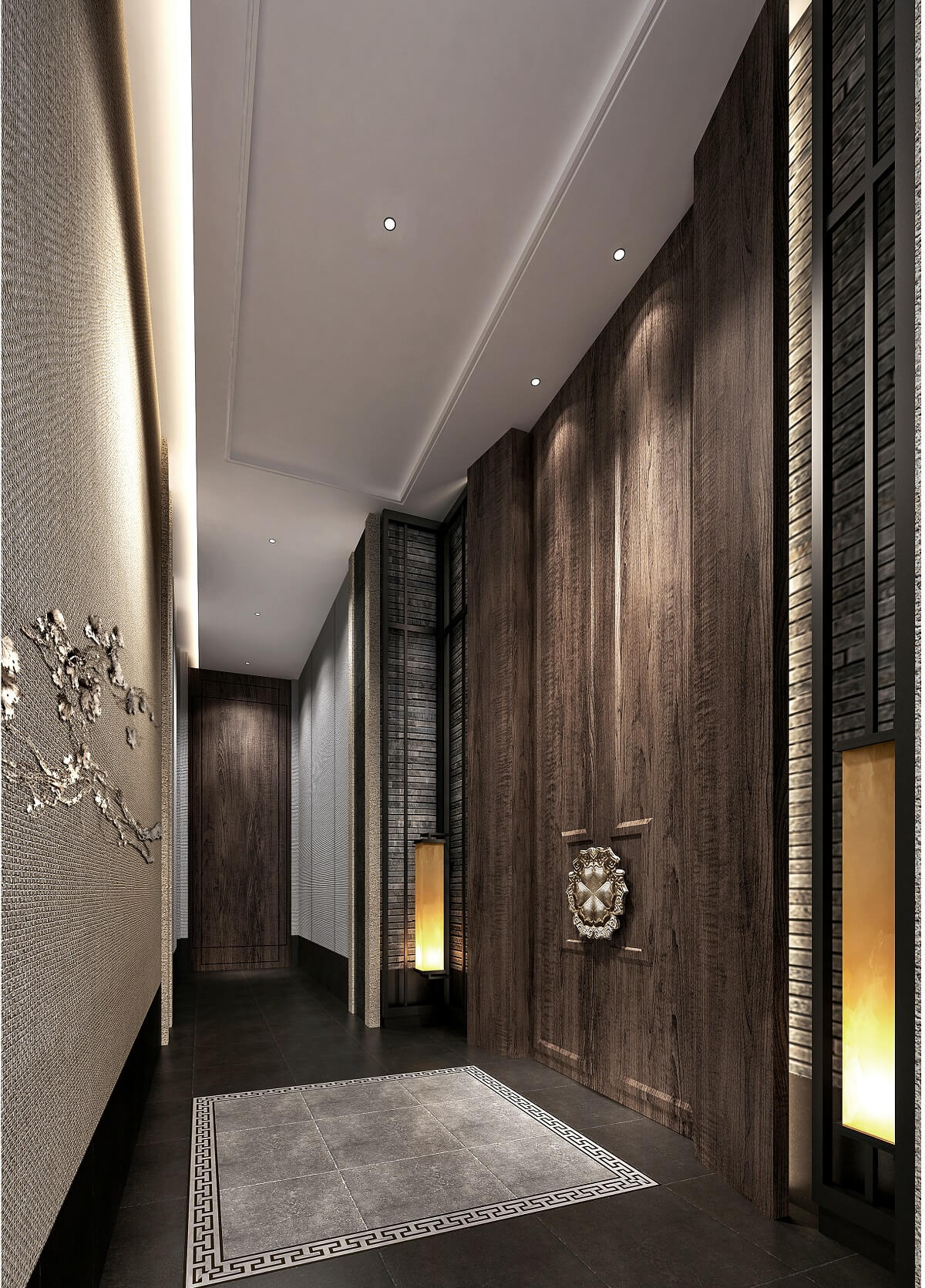 酒店電梯過(guò)道