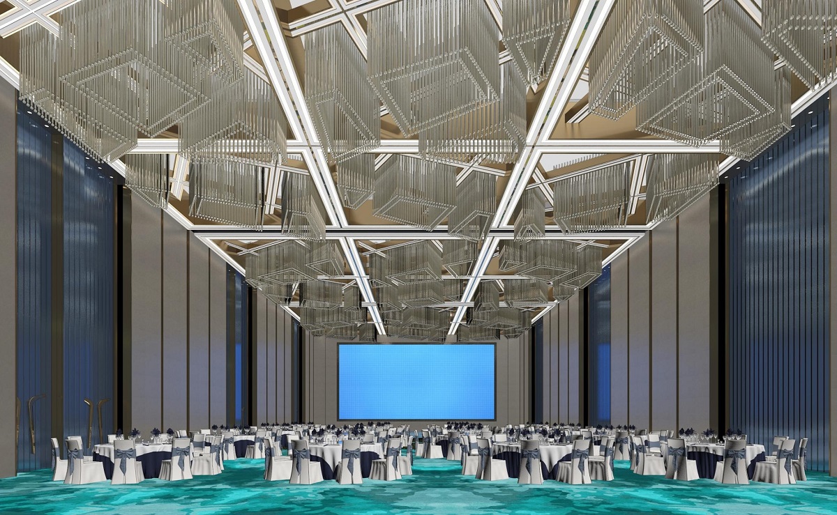 酒店宴會廳室內(nèi)設(shè)計