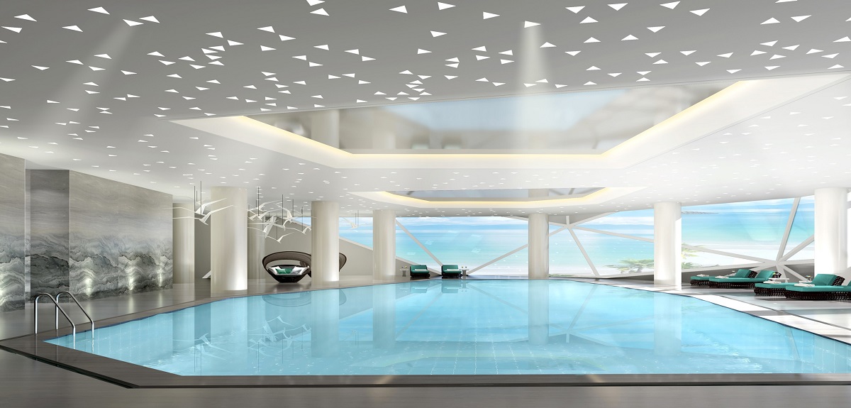 酒店室內(nèi)游泳池