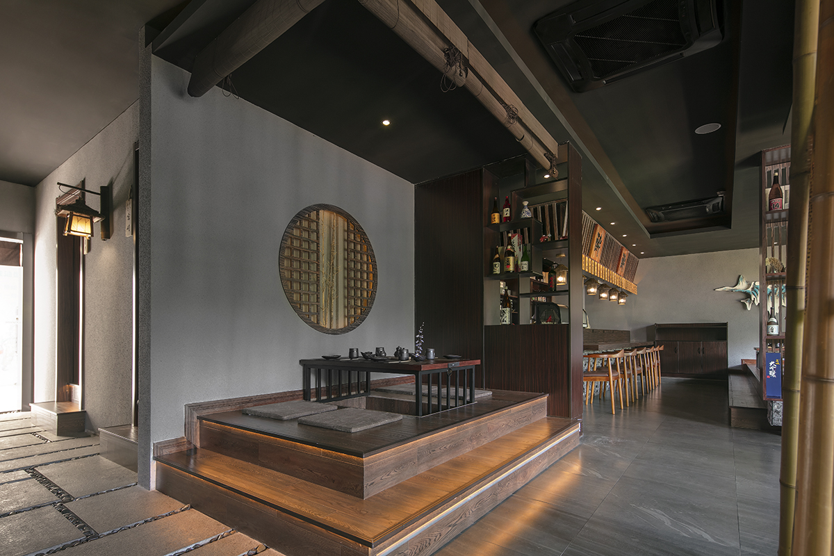 餐廳二層室內(nèi)布局