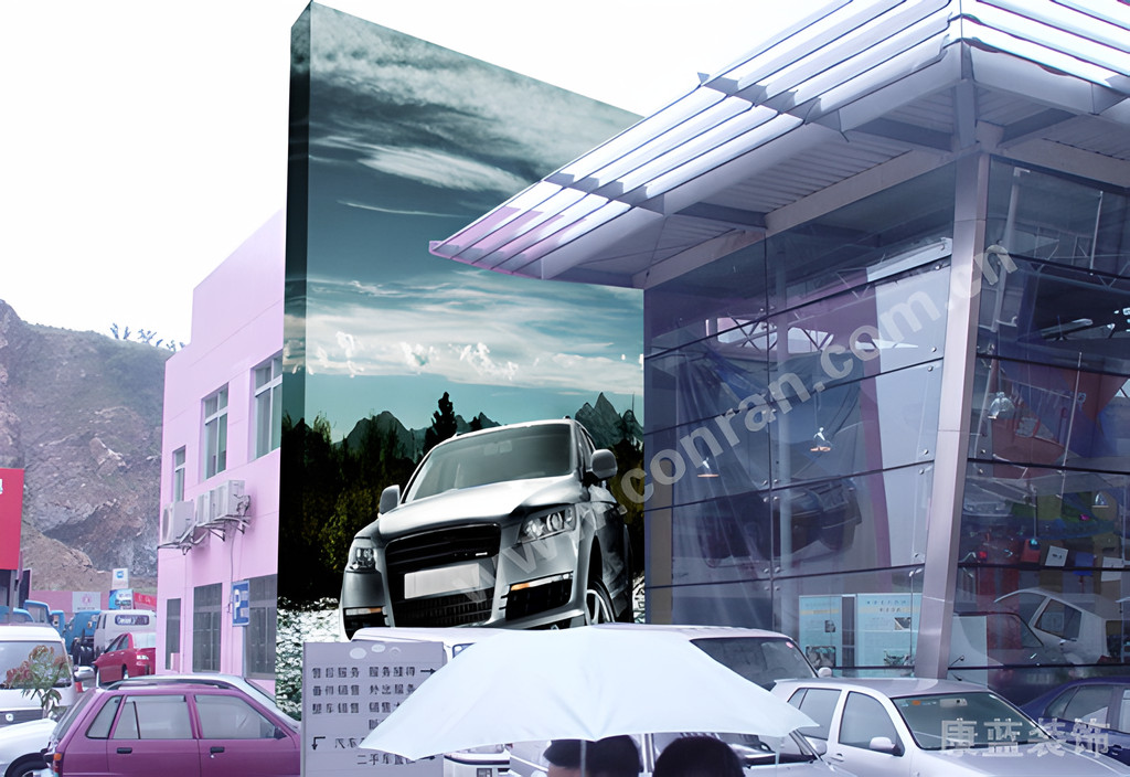 4S店的戶外展示設計