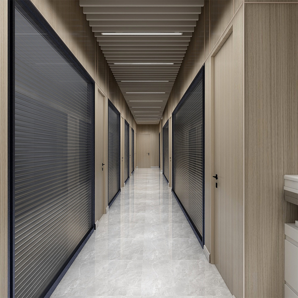 建安集團深汕公司辦公室過道