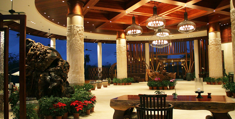 三亞七仙瑤池溫泉度假酒店-酒店大堂