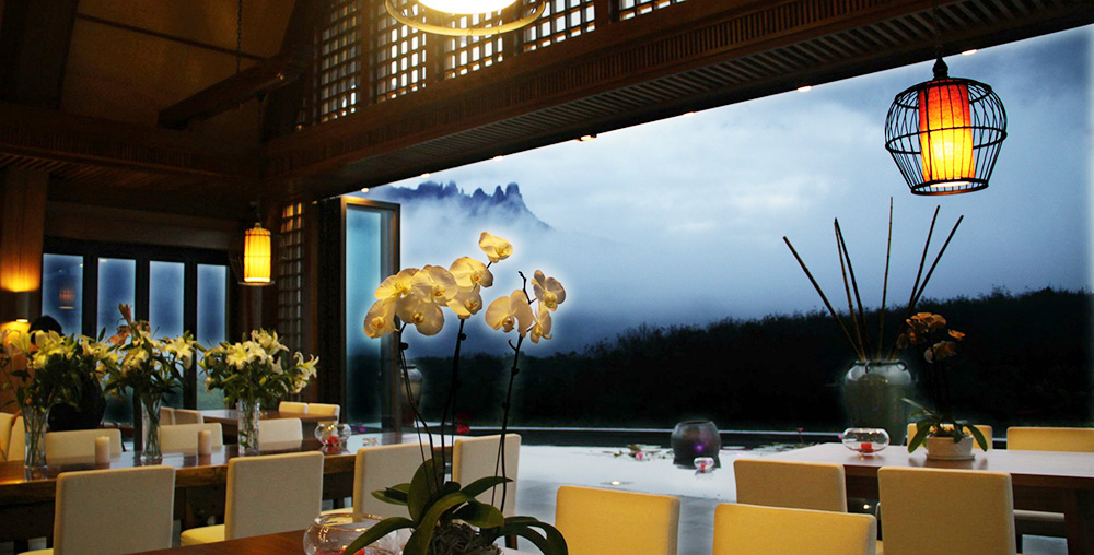 三亞七仙瑤池溫泉度假酒店-酒店大堂走廊