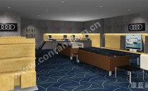 奧迪汽車展廳設(shè)計(jì)（洽談區(qū)）