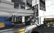 奧迪汽車展廳設(shè)計(jì)（車輛展示區(qū)）