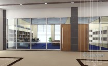 昆明康捷生物科技辦公樓辦公區(qū)走道設計方案