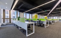豐巢科技開(kāi)敞辦公區(qū)裝修（二）