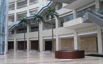 山東壽光文化館一層中庭（服務(wù)臺區(qū)）