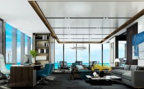 董事長辦公室設計效果